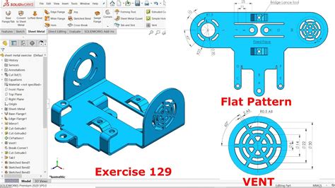 sheet metal modeling|solidworks sheet metal template.